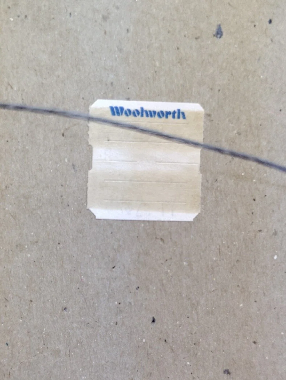 Vintage Mid Century Woolworth Blonde Wood Picture Frame 11x15 Fits 8x10 MCM